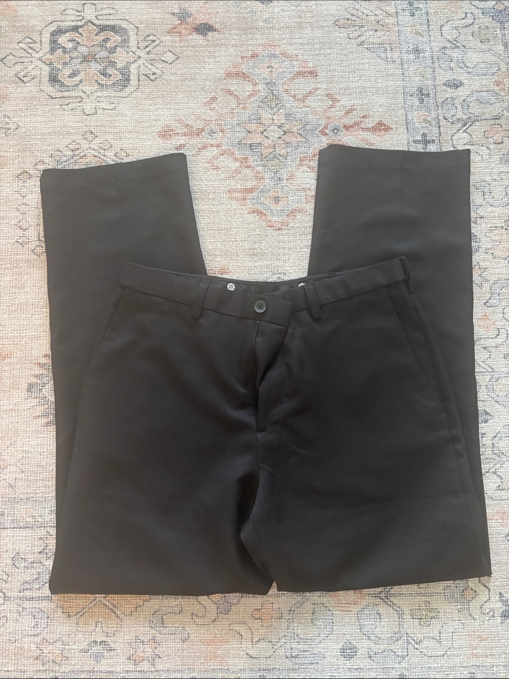 Haggar Black Dress Pants - Straight Leg